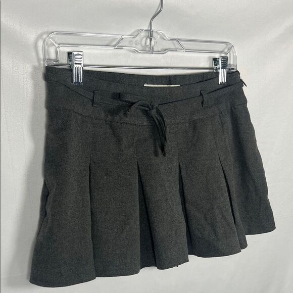 Hollister Y2K Gray Pleated School Girl Skort size Small - Picture 2 of 6